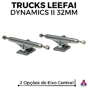 Trucks Leefai Dynamics II 32mm cor Raw (Eixo Regular e Invertido)