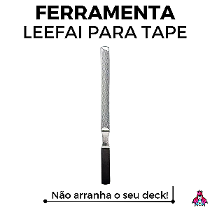 Mini Ferramenta Lima p/ Aplicar Tapes de Fingerboard marca Leefai