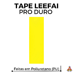 Tape Leefai versão Pro Duro Poliuretano (PU) cor Amarela