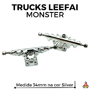 Trucks Leefai "Monster" 34mm cor Silver