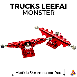 Trucks Leefai "Monster" 34mm cor Red