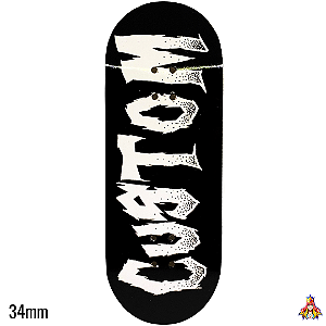 Deck Custom Premium 34mm - “Logo Rebel“ - com Tape Alien