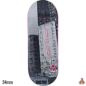 Deck Custom Premium 34mm - “Custom Street“ - com Tape Alien