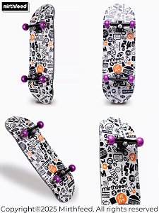 Fingerboard Completo Mirthfeed 32.5mm Heat-Transfer modelo Doodle