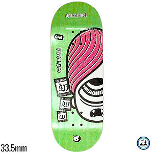 Deck WoW Graphic Series - RESPEITA Cool cor Green - Deep - Street - 33.5mm
