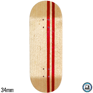 Deck WoW Split Ply Series - Line Red - Street - 34mm