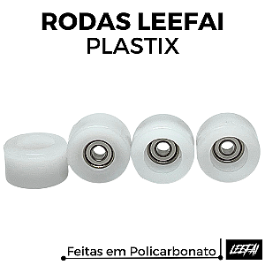 Rodas Leefai Plastix cor Ice