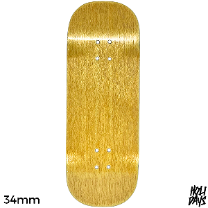 Deck Holidays 34mm - OG Shape - High Mold - Natural Woods Yellow