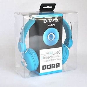 FONE DE OUVIDO COM CABO AUXILIAR MUSIC STEREO BM-2670