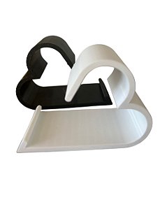 Suporte Celular/Tablet Mesa Formato Coração - Marca FonoComAmor® - Varias cores