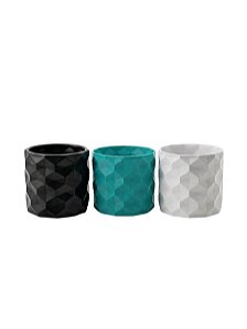Vaso Decorativo Tridimensional Plantas Artificiais e Naturais - 3D - Alta Qualidade 11cm x 13cm