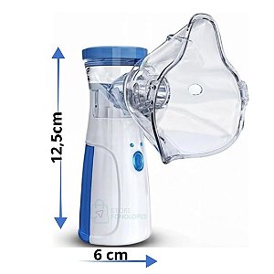 NEBULIZADOR INALADOR Portátil Silencioso