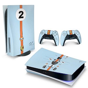 KIT Capa Case e Skin PS2 Controle - Gran Turismo 4 - Pop Arte Skins Atacado