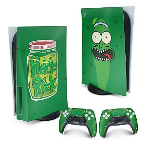 PS5 Skin - Pickle Rick And Morty