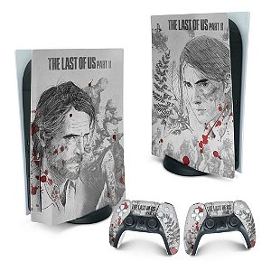 Skin Adesivo Playstation 4 PS4 Slim The Last of Us parte 2