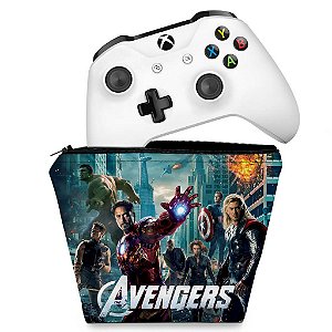 Capa Xbox One Controle Case - The Avengers - Os Vingadores