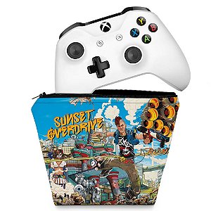 Capa Xbox One Controle Case - Sunset Overdrive