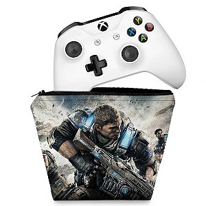 Capa Xbox One Controle Case - Gears of War 4