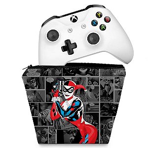 Capa Xbox One Controle Case - Arlequina Harley Quinn #A