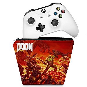 Capa Xbox One Controle Case - Doom
