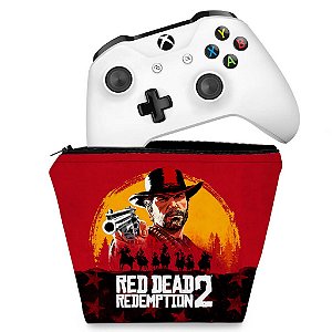 Capa Xbox One Controle Case - Red Dead Redemption 2