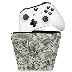 Capa Xbox One Controle Case - Dollar Money Dinheiro