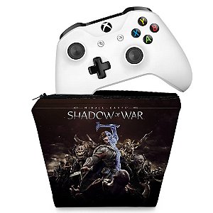 Capa Xbox One Controle Case - Shadow of War