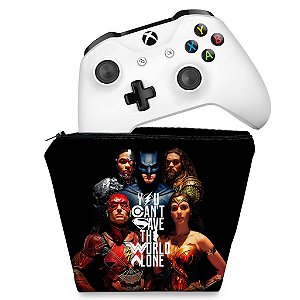 Capa Xbox One Controle Case - Liga da Justiça