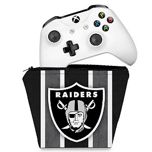 Capa Xbox One Controle Case - Oakland Raiders NFL