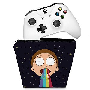 Capa Xbox One Controle Case - Morty Rick and Morty