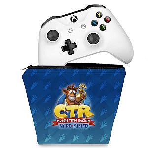 Capa Xbox One Controle Case - Crash Team Racing CTR