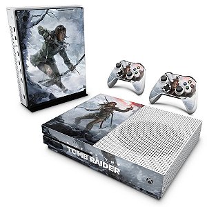 Xbox One Slim Skin - Rise of the Tomb Raider