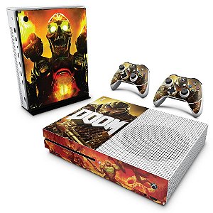 Xbox One Slim Skin - Doom