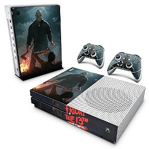Xbox One Slim Skin - Friday the 13th The game - Sexta-Feira 13