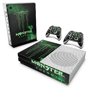 Xbox One Slim Skin - Monster Energy Drink