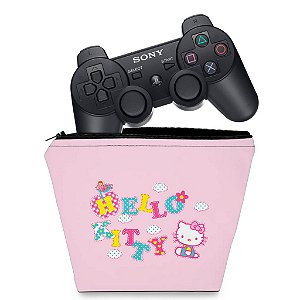 Capa PS3 Controle Case - Hello Kitty