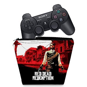 Capa PS3 Controle Case - Red Dead Redemption
