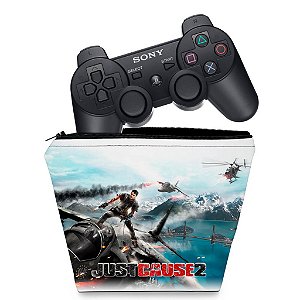 Capa PS3 Controle Case - Just Cause 2