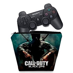 Capa PS3 Controle Case - Call O Duty Black Ops