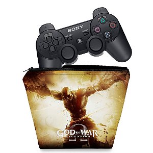 Capa PS3 Controle Case - God Of War 4