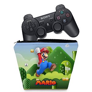 Capa PS3 Controle Case - Mario & Luigi