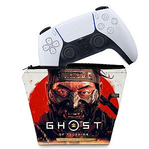 Capa PS5 Controle Case - Ghost Of Tsushima Director's Cut