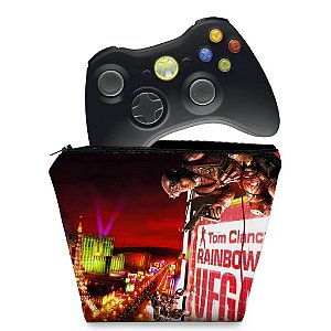 Capa Xbox 360 Controle Case - Rainbow Six Vegas