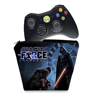 Capa Xbox 360 Controle Case - Star Wars The Force