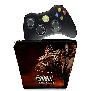 Capa Xbox 360 Controle Case - Fallout New Vegas