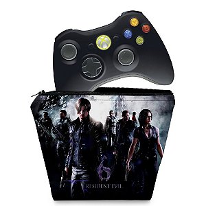 Capa Xbox 360 Controle Case - Resident Evil 6