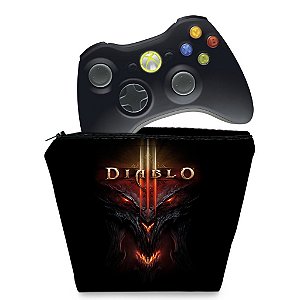 Capa Xbox 360 Controle Case - Diablo 3