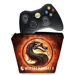 Capa Xbox 360 Controle Case - Mortal Kombat