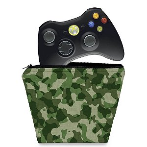 Capa Xbox 360 Controle Case - Camuflado