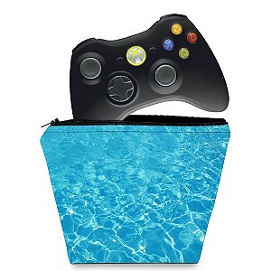 Capa Xbox 360 Controle Case - Aquático Água
